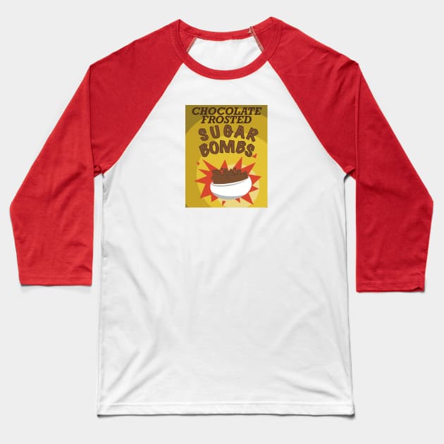 Calvin Cereal Baseball T-Shirt by @johnnehill